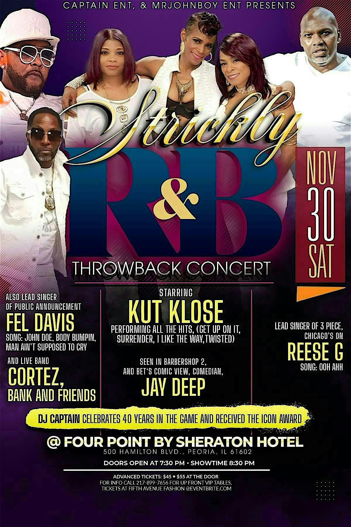 Strictly RnB & Throwback Concert