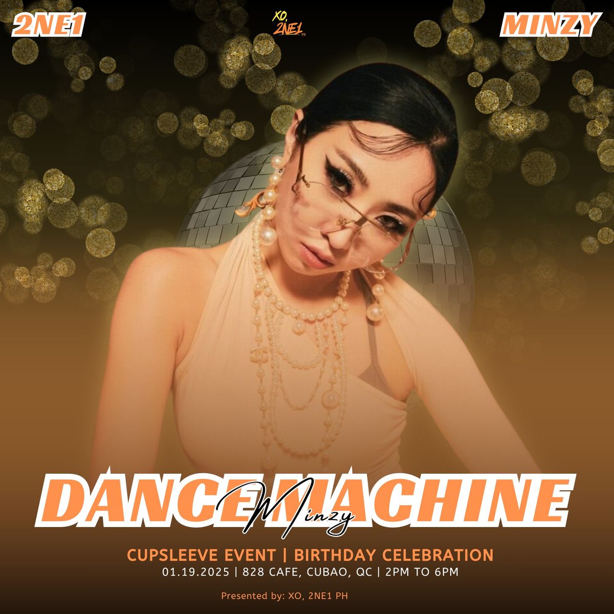 Dance Machine: Minzy Cupsleeve Event