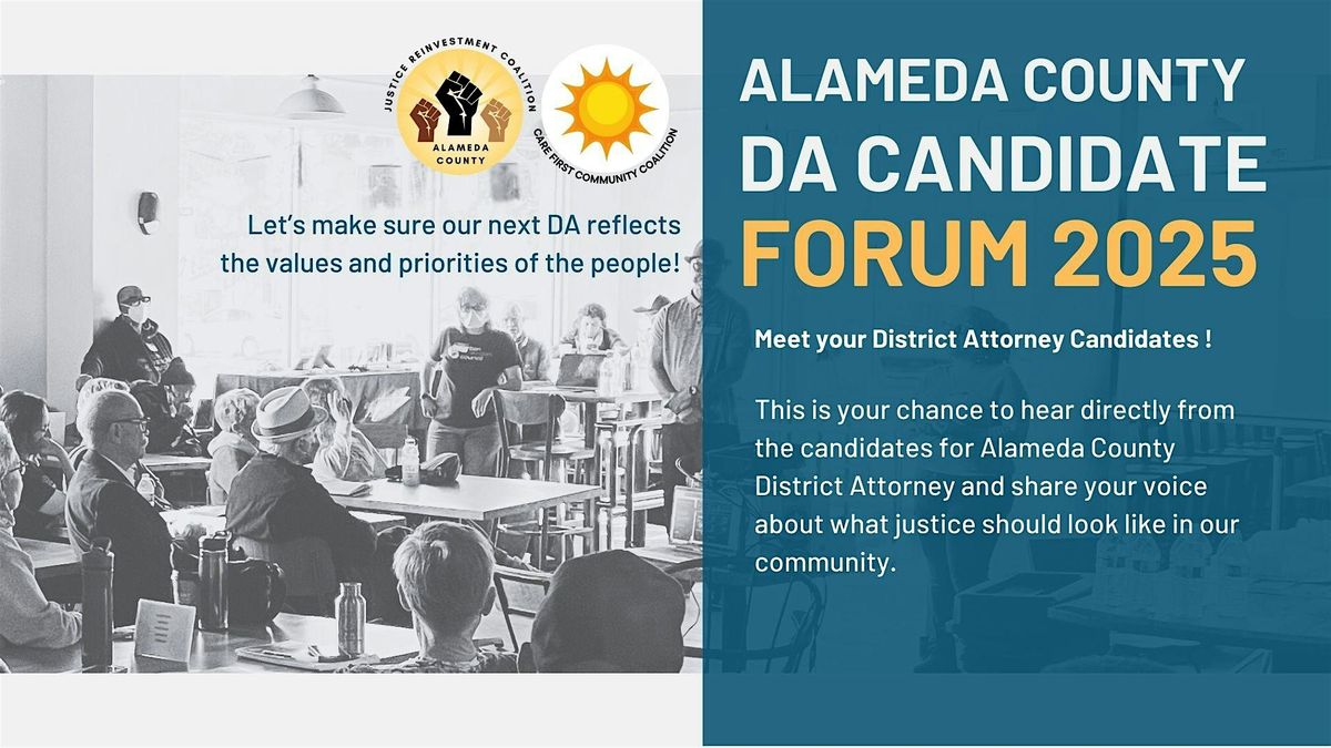 Alameda County DA Candidate Forum, Hybrid