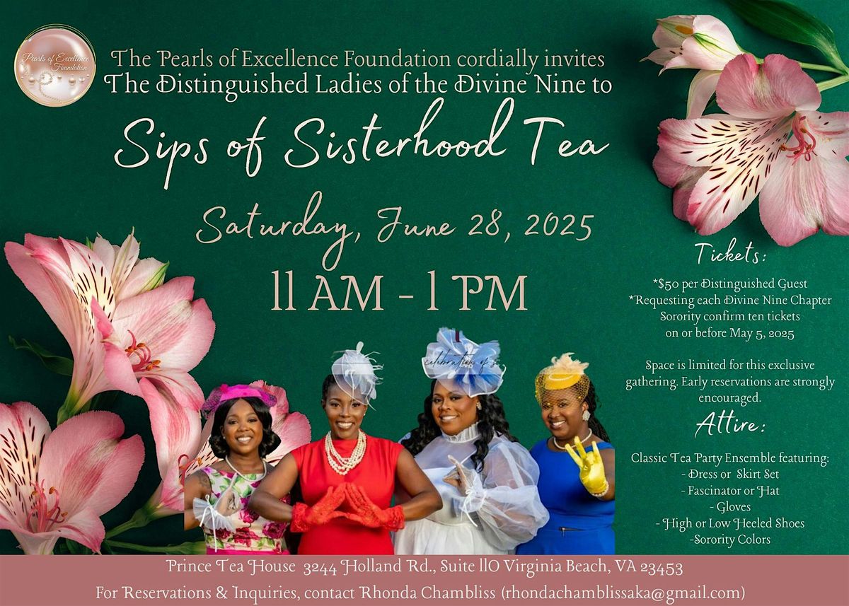 Sips of Sisterhood Tea