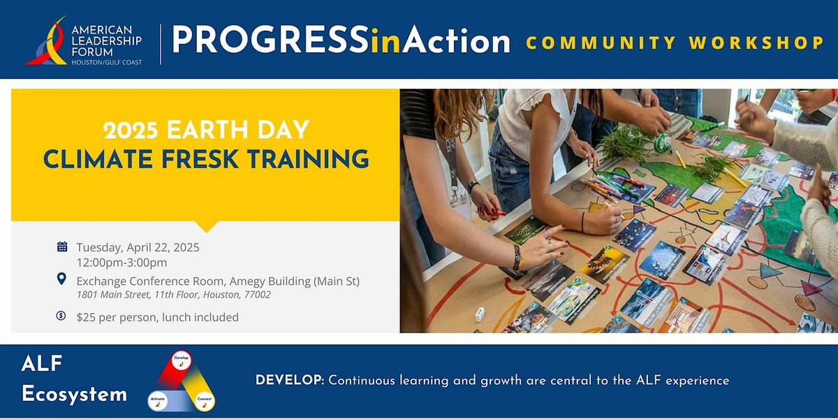 Progress in Action: Climate Fresk Training