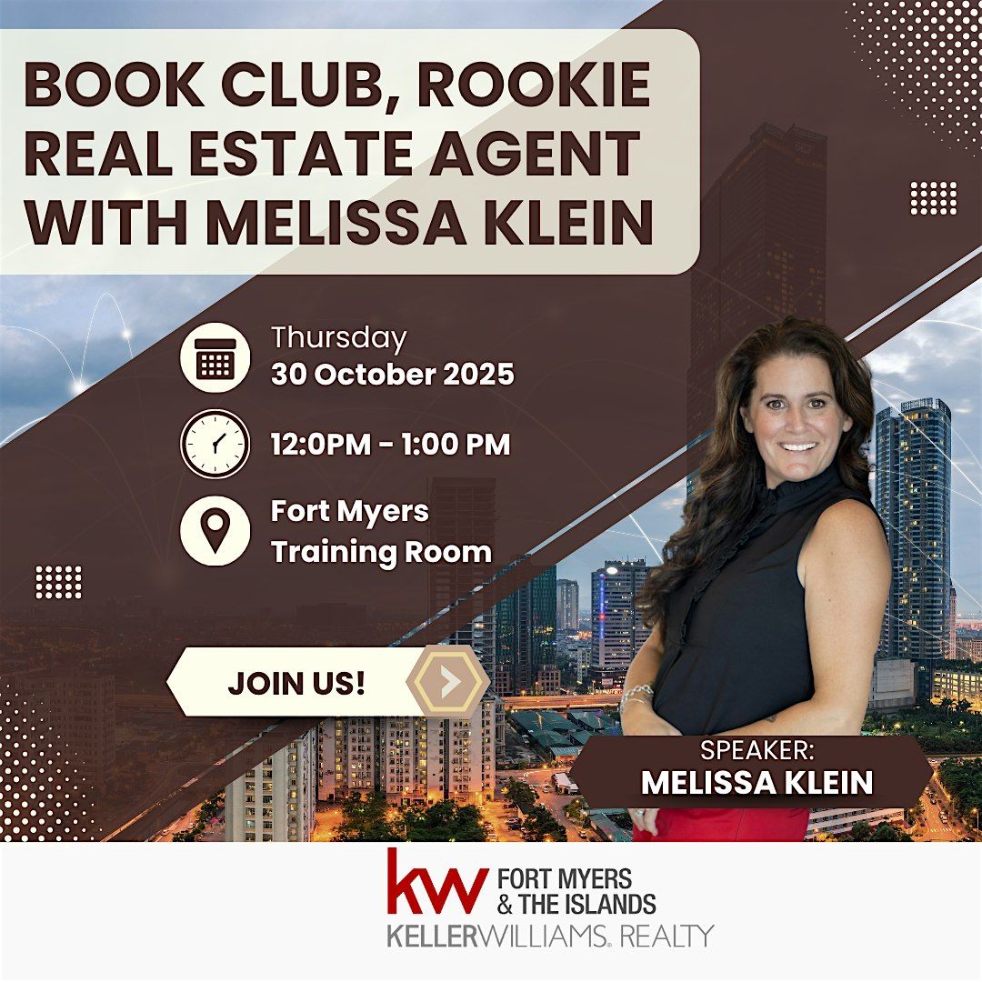 Book Club, Rookie Real Estate Agent with Melissa Klein