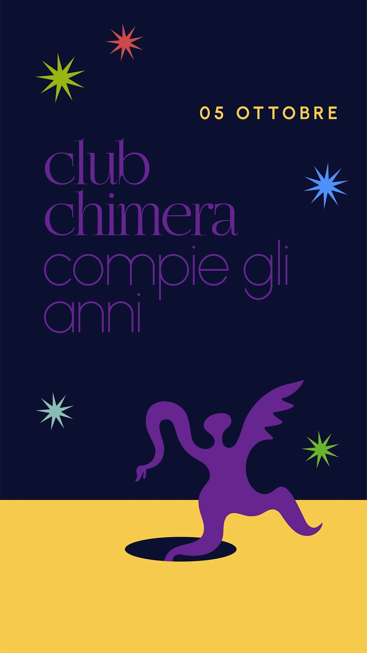 Buon compleanno Club Chimera!