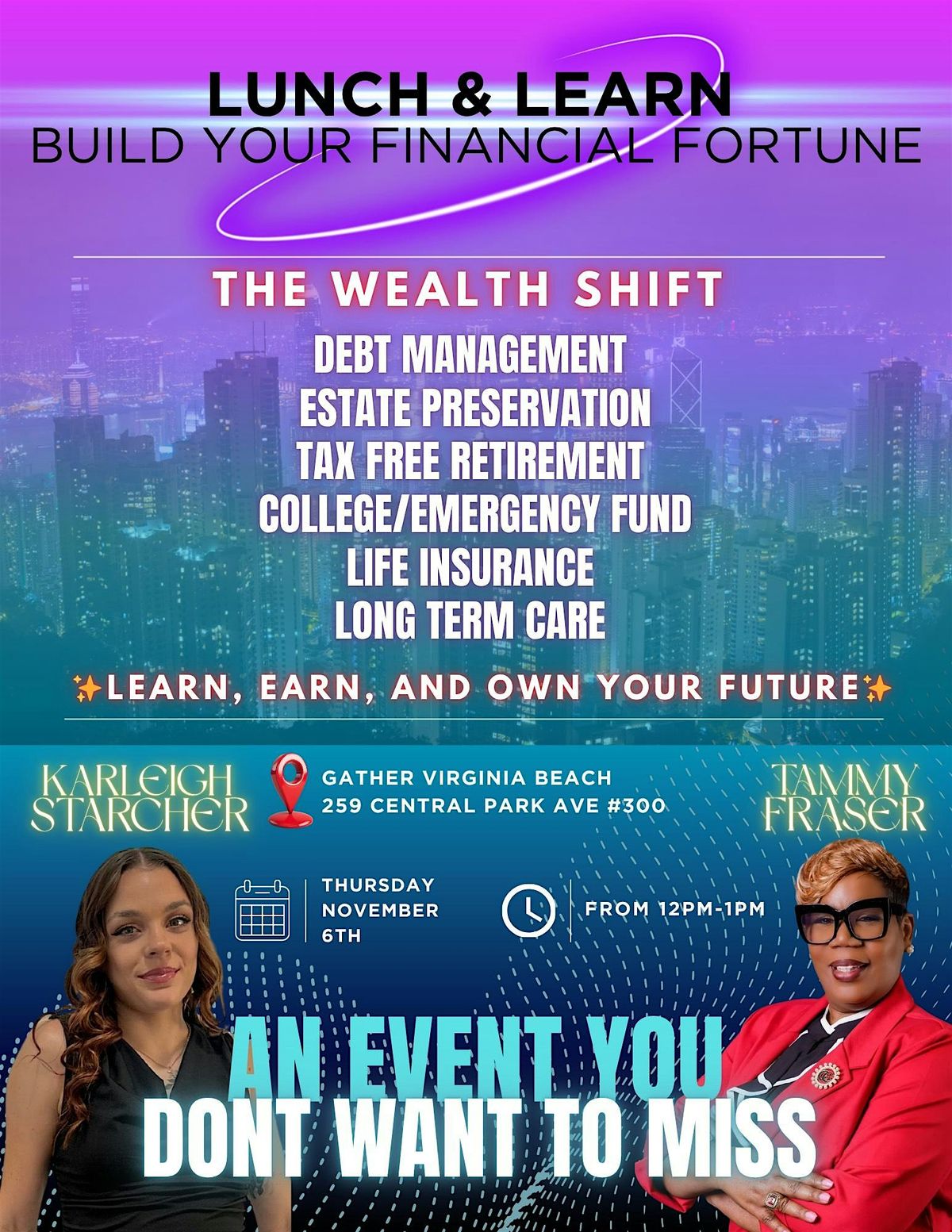 Lunch & Learn: Build Your Financial Fortune