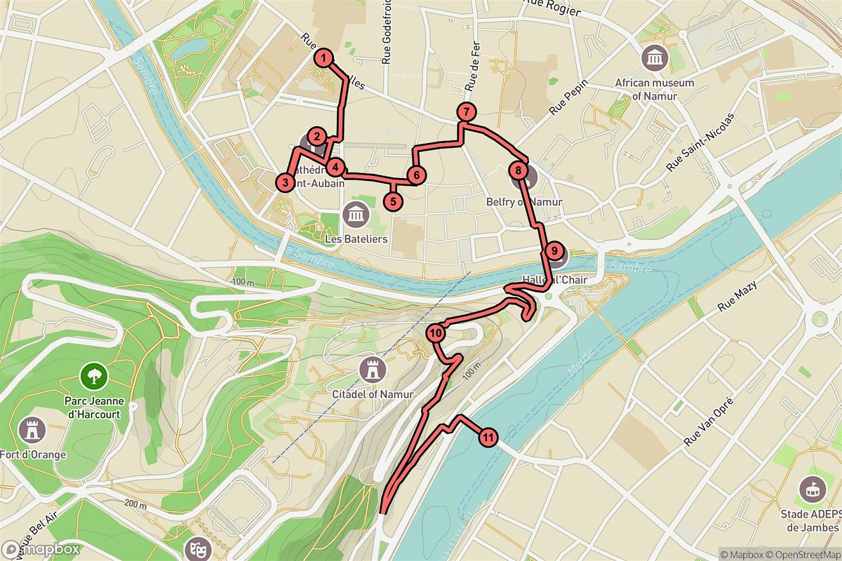Namur Audio Tour: Citadels, Canvases & Cathedrals Unveiled