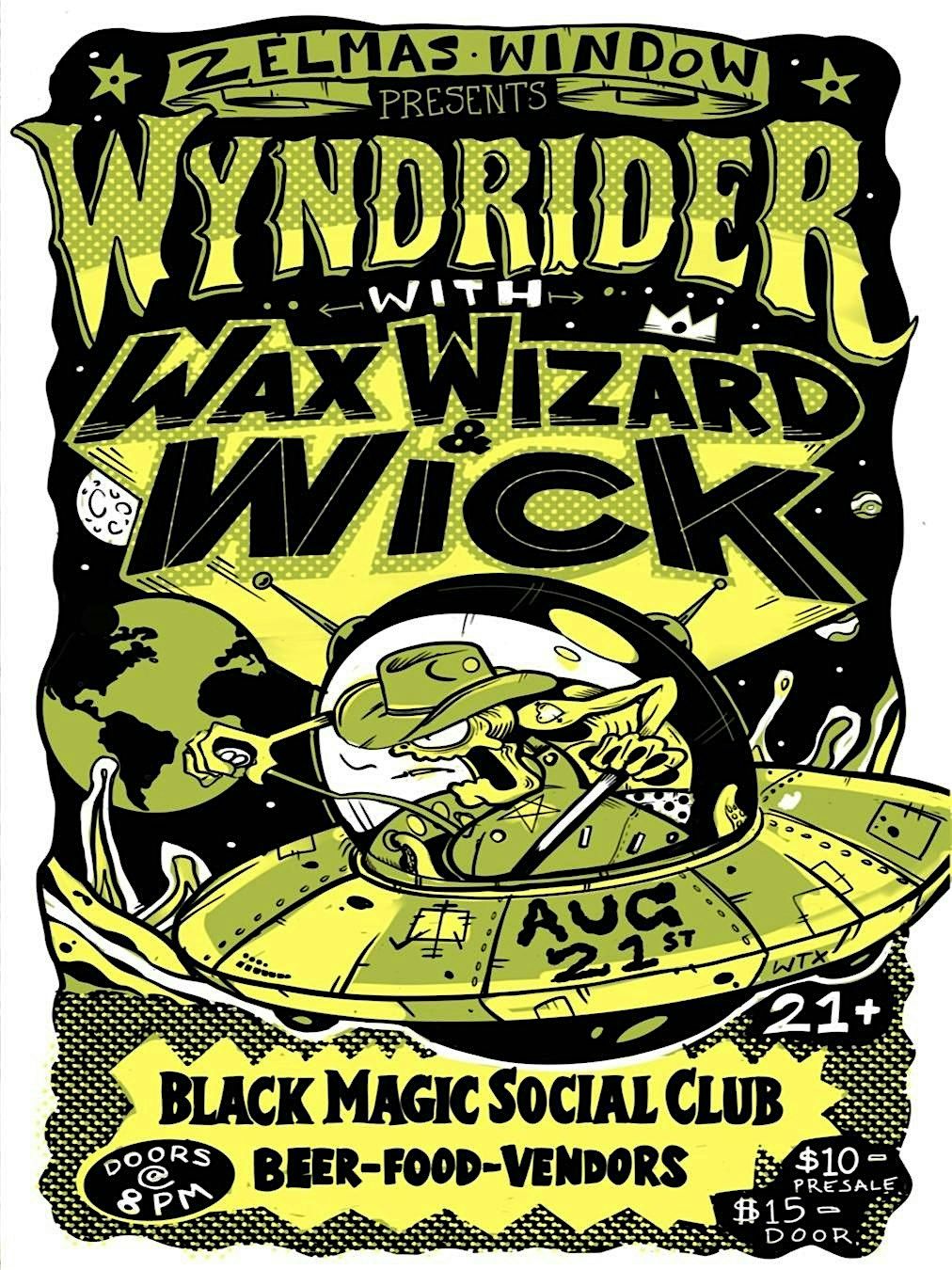 WyndRider with Wax Wizard & Wick