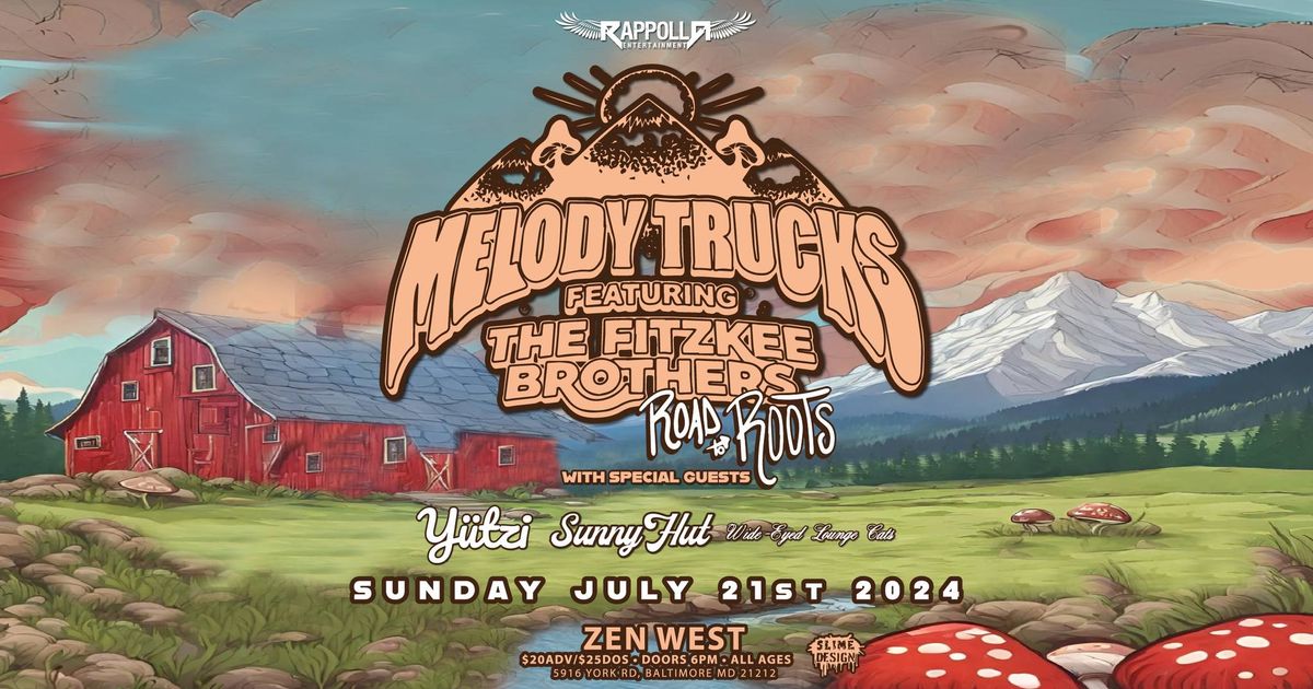 Melody Trucks And The Fitzkee Brothers W\/ Yutzi & Sunny Hut