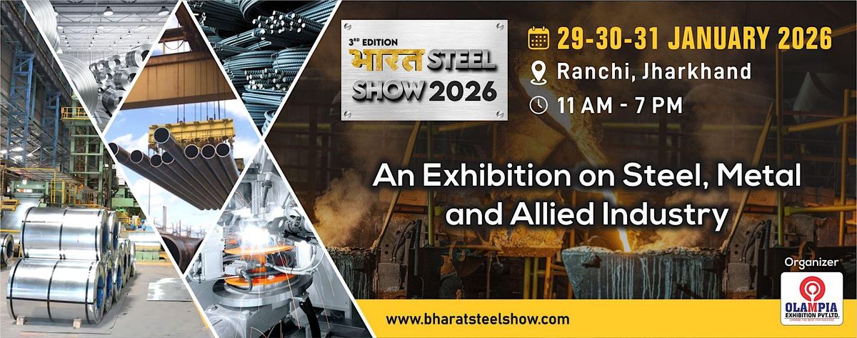 Bharat Steel Show 2026 Ranchi