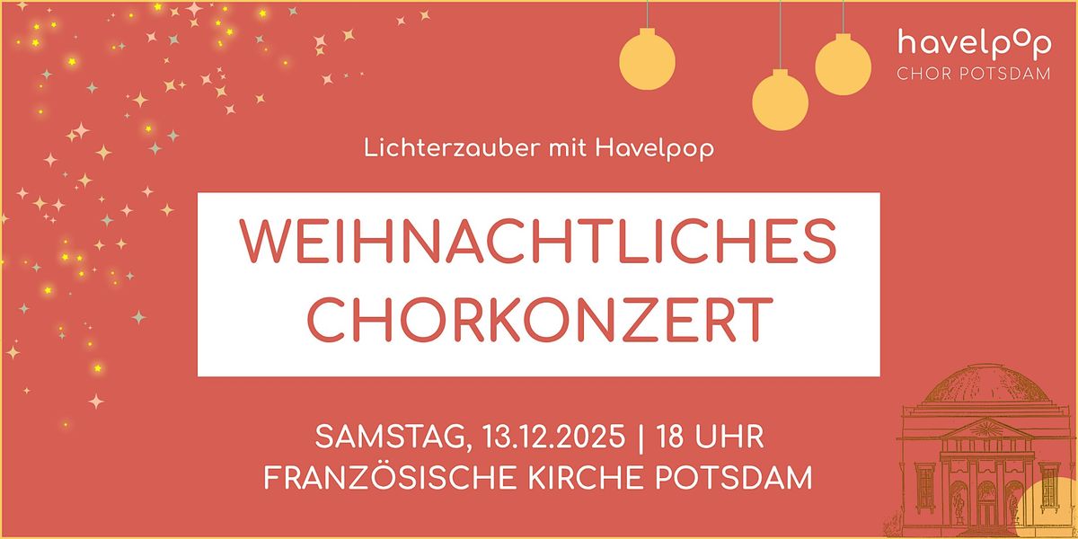 Weihnachtskonzert: Lichterzauber mit Havelpop