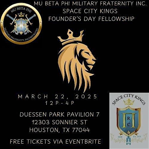 Space City Kings Founder's Day Fellowship