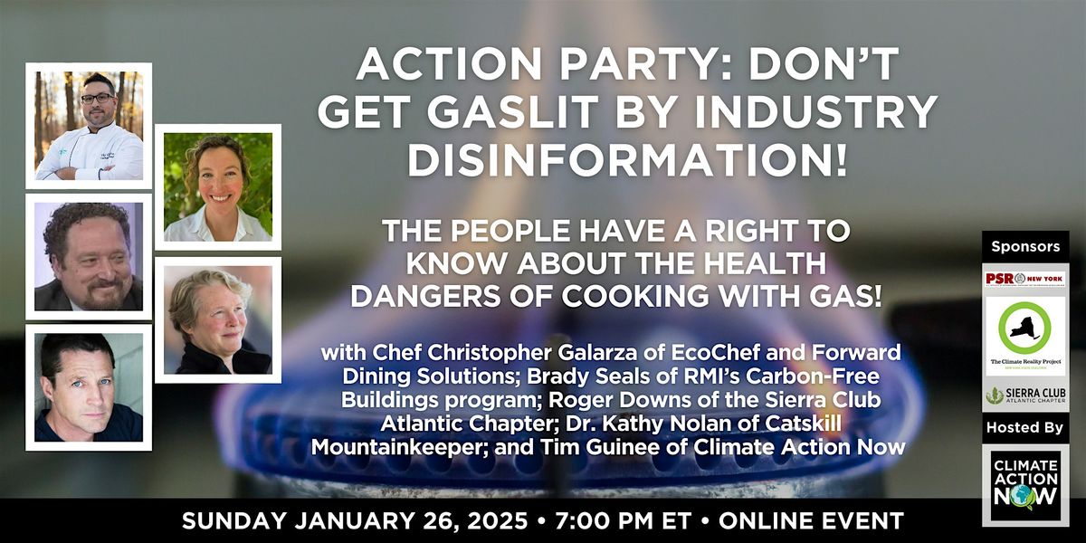 Climate Action Party: Don\u2019t Get Gaslit By Industry Disinformation!