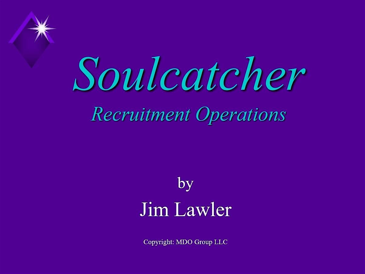 Author Jim Lawler, Soulcatcher: Recruitment Operations talk & signing