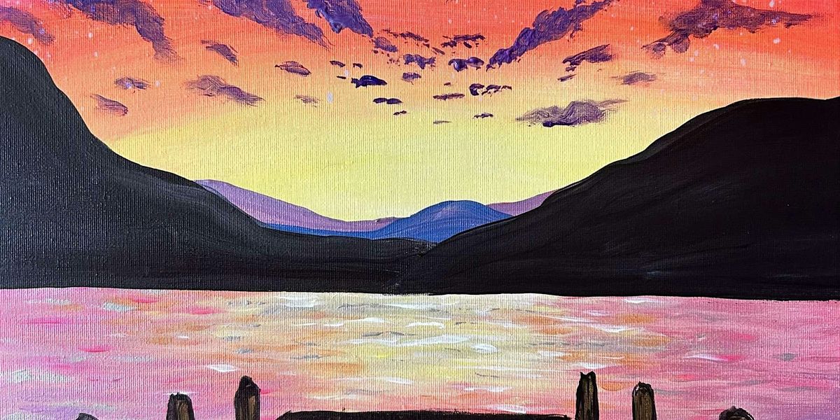 Dusk at the Dock - Paint and Sip by Classpop!\u2122