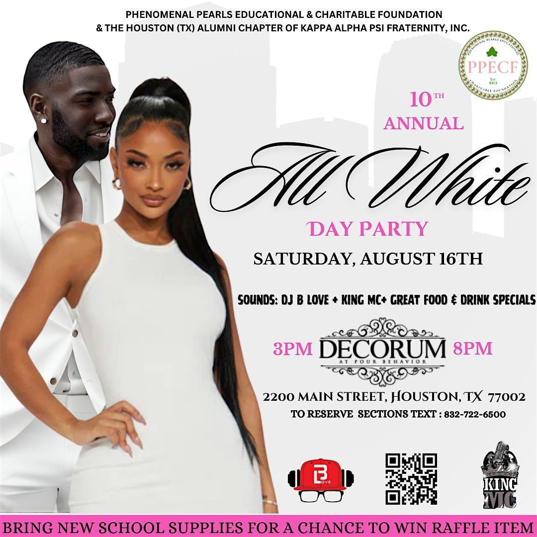 10th Annual All White Day Party