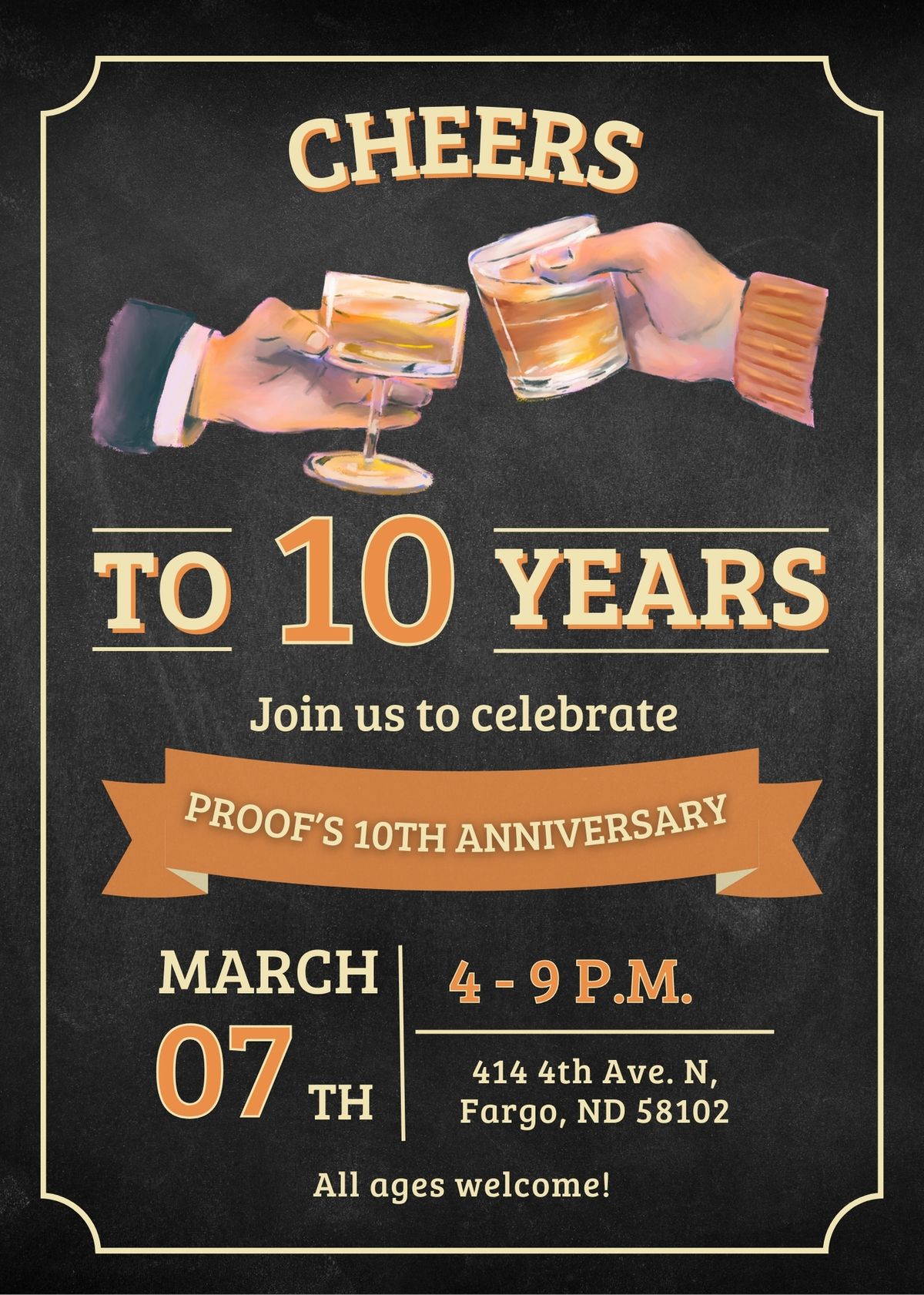 Proof Distillery's 10 Year Anniversary Party