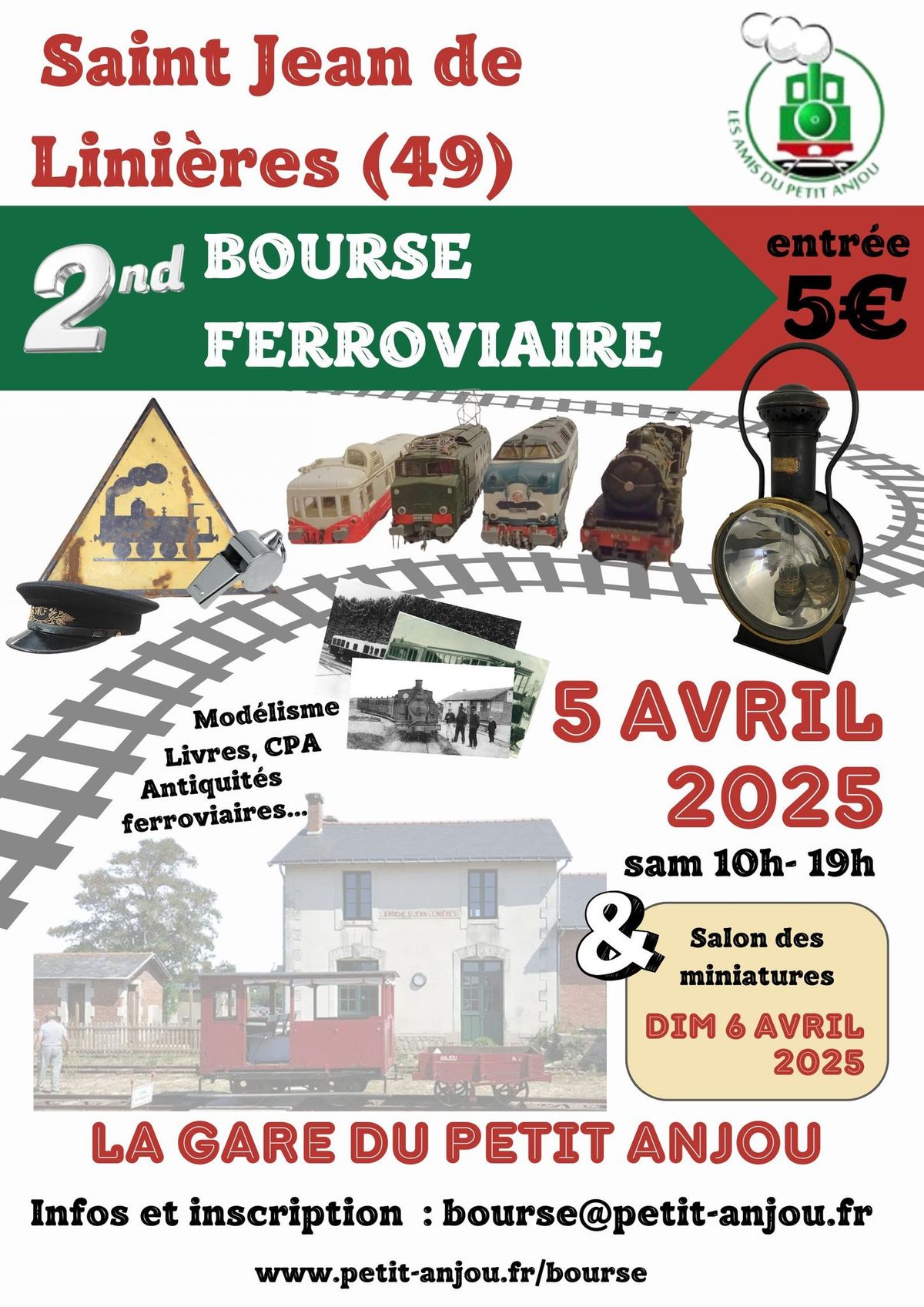 2 \u00e8me Bourse Ferroviaire \u00e0 Saint Jean De Lini\u00e8res 49