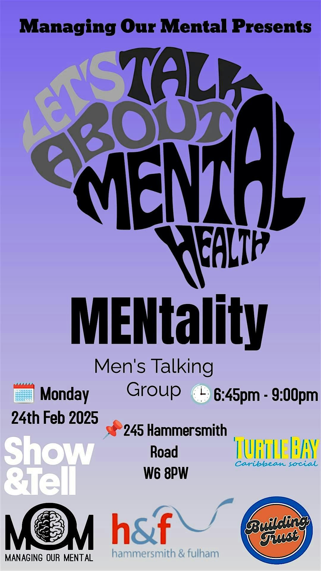 Managing Our Mental : MENtality Talking Group!