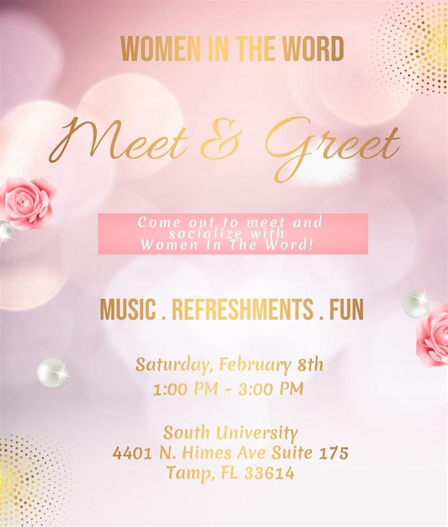 Women In The Word Meet & Greet