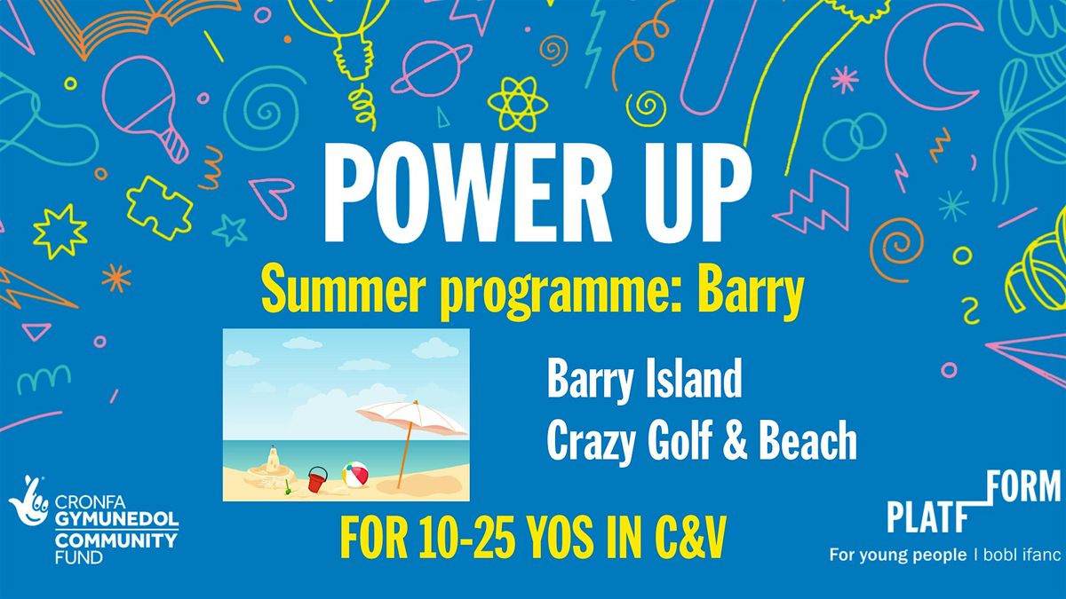Power Up Summer: Barry- Barry Island Crazy Golf & Beach Games