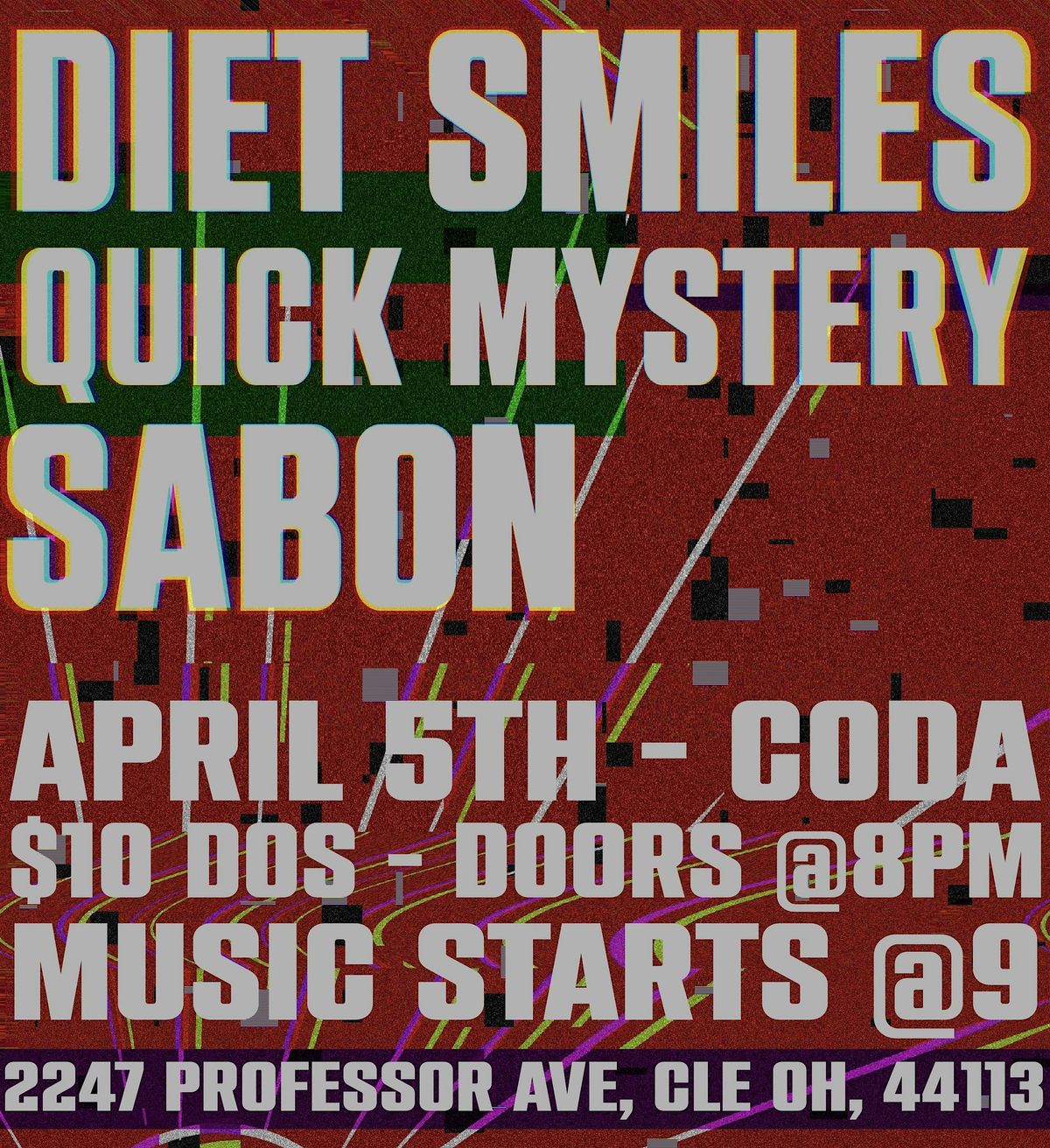 Diet Smiles| Quick Mystery | Sabon at CODA