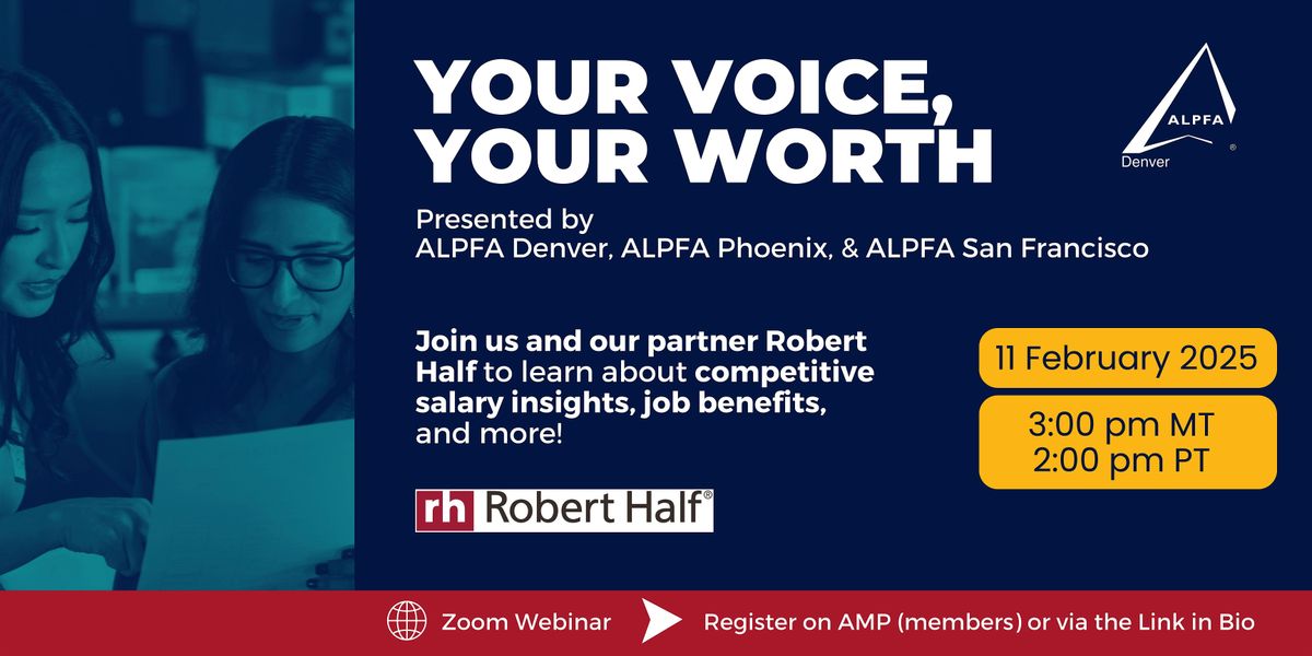 Your Voice, Your Worth - Salary insights and more with Robert Half