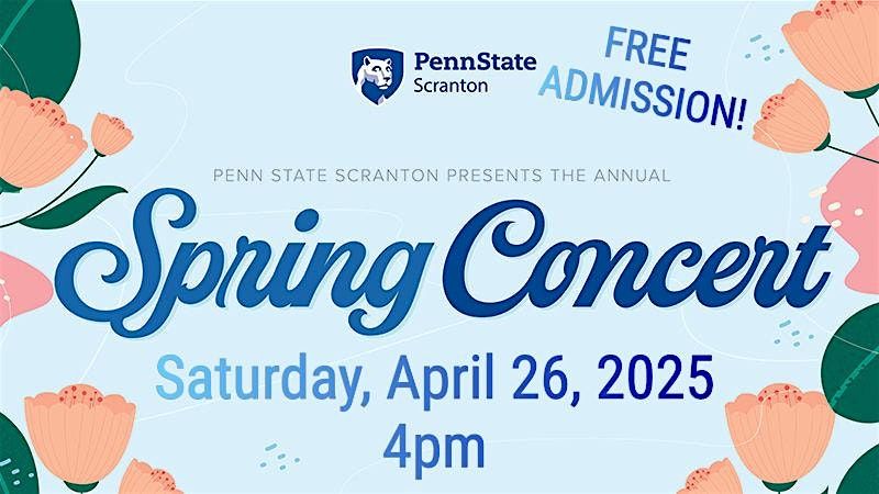 Penn State Scranton's 2025 Spring Music Concert