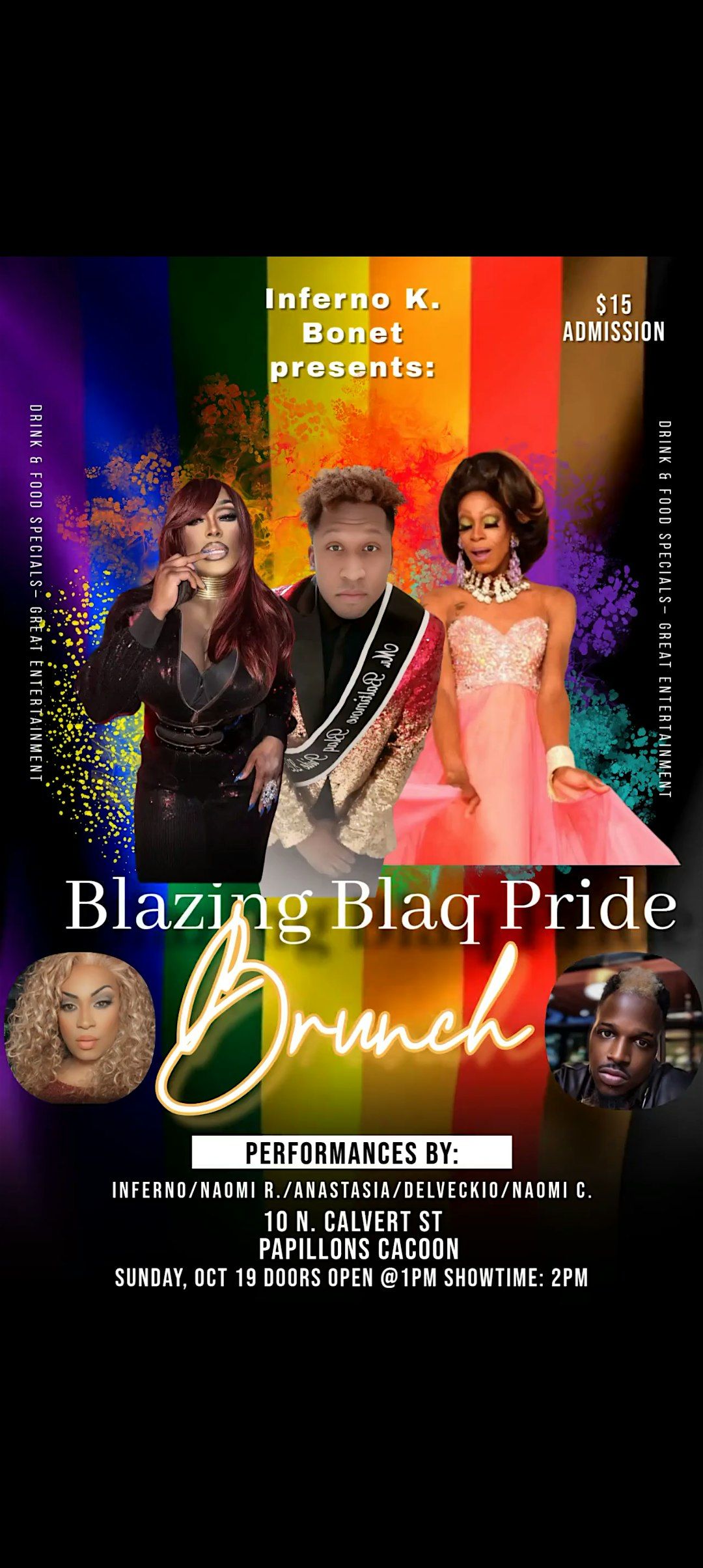 Inferno's Blazing Hot Blaq Pride Brunch