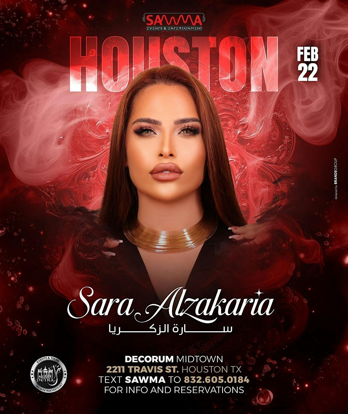 Sara Al Zakaria Live in Houston USA Tour Feb 2025