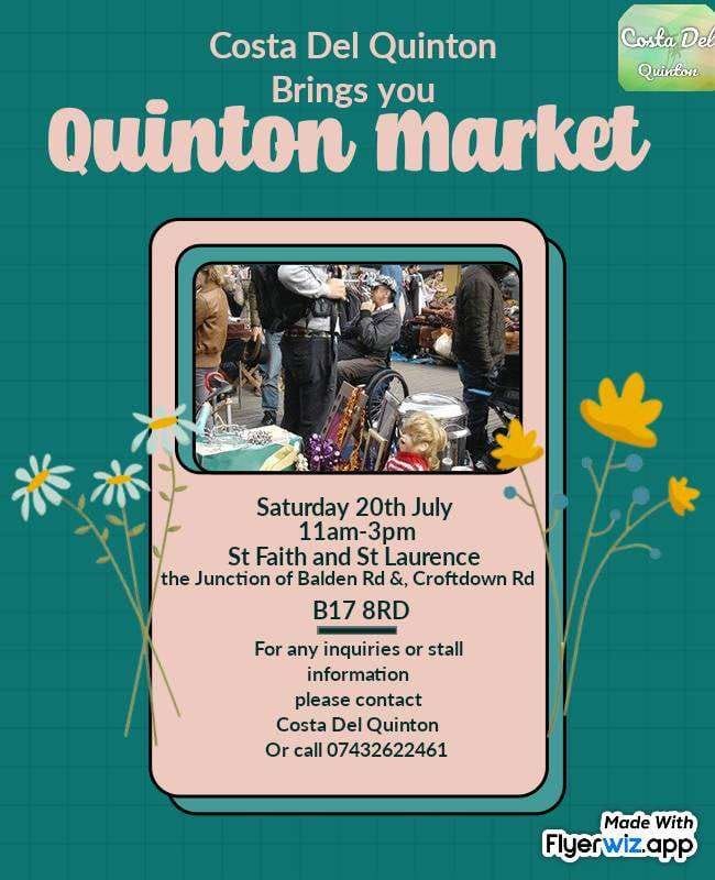 Costa Del Quinton brings you Quinton market