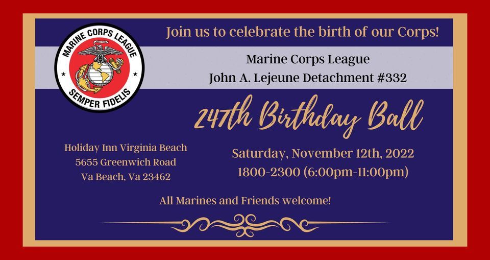 247th Marine Corps Birthday Ball