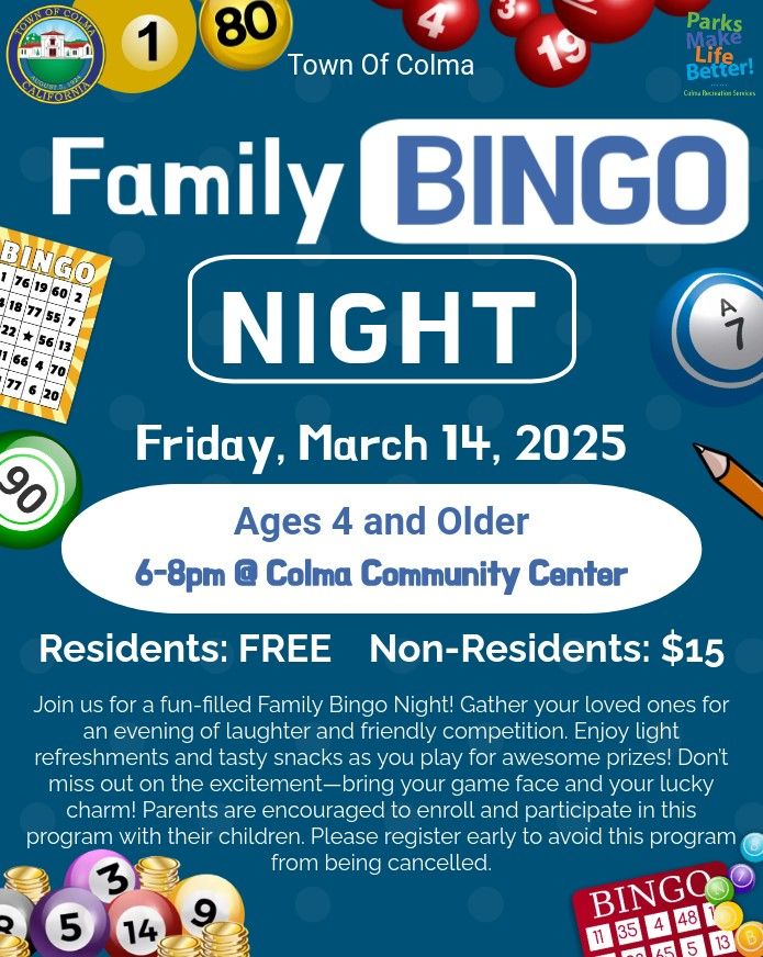 Family Bingo Night