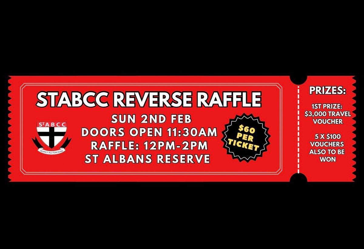 STABCC Reverse Raffle 2025