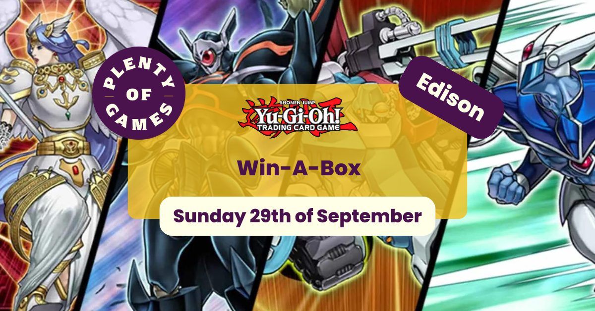 Yu-Gi-Oh! Edison Win-A-Box