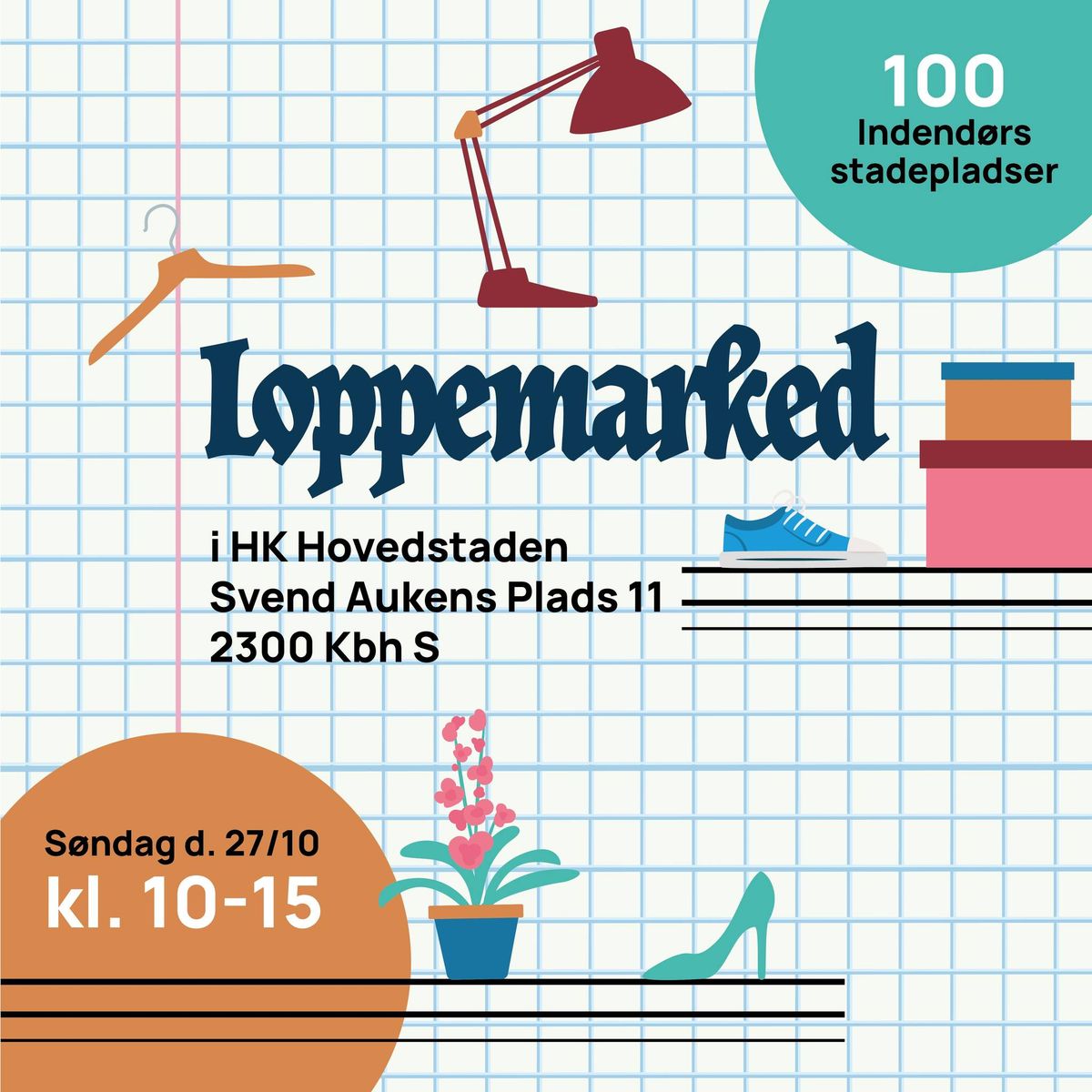 Loppemarked i HK Hovedstaden