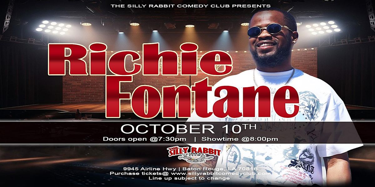 The Silly Rabbit Comedy Club Presents: Richie Fontaine
