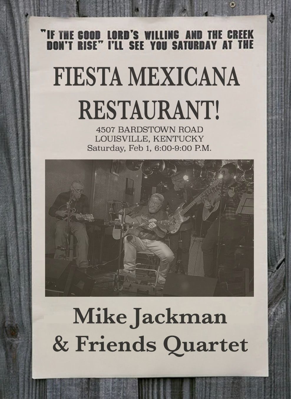 Mike Jackman & Friends at Fiesta Mexicana