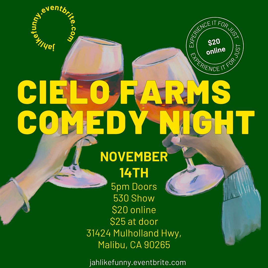 Cielo Comedy Night