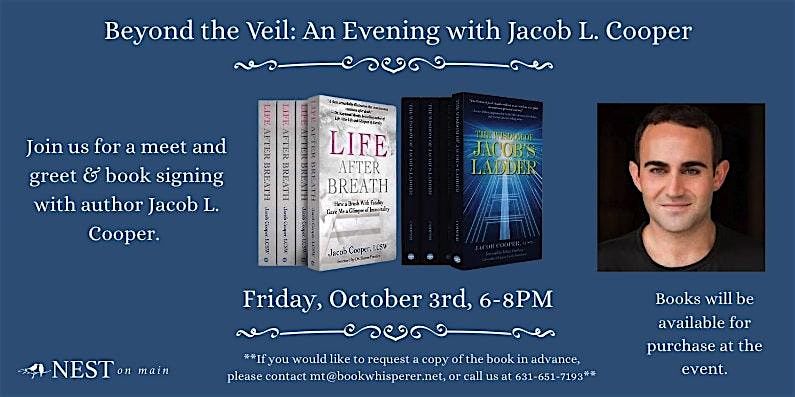 Beyond the Veil: An Evening with Author Jacob L. Cooper