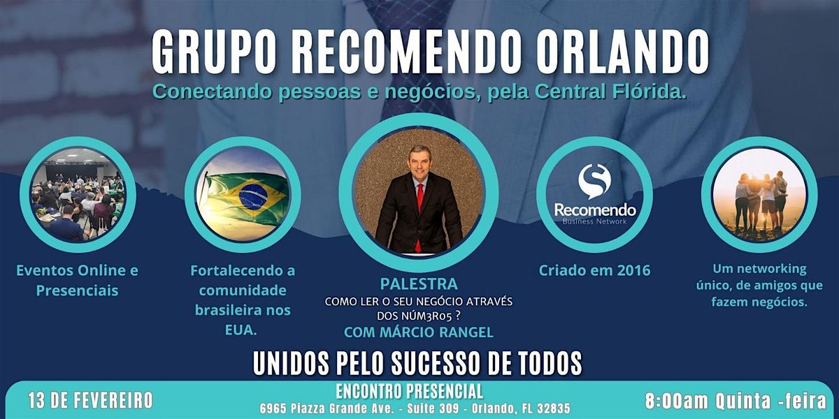 Caf\u00e9 com Neg\u00f3cios - Recomendo Orlando