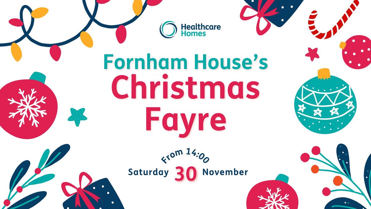 Fornham House's Christmas Fayre! \ud83c\udf85\ud83d\udc99