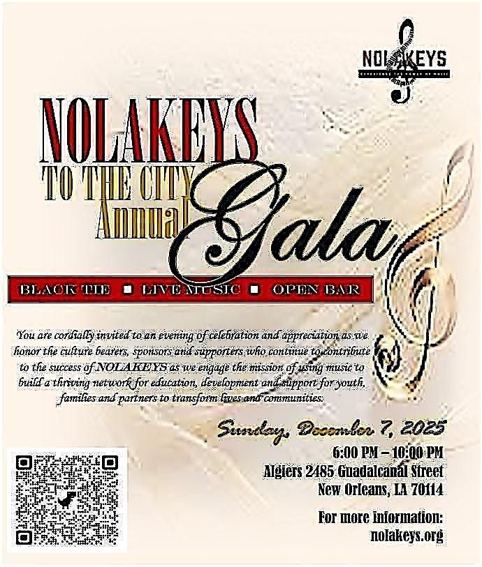 NOLAKEYS to the City Gala 2025