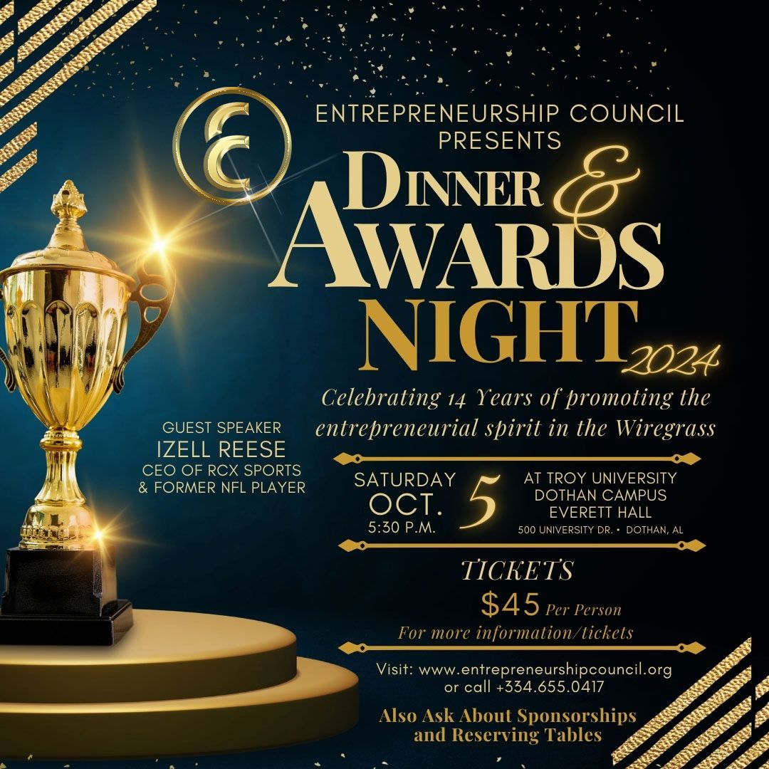 Entrepreneurship Council Dinner and Awards Night 2024