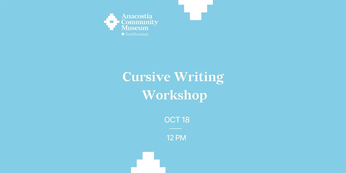 Cursive Writing Workshop