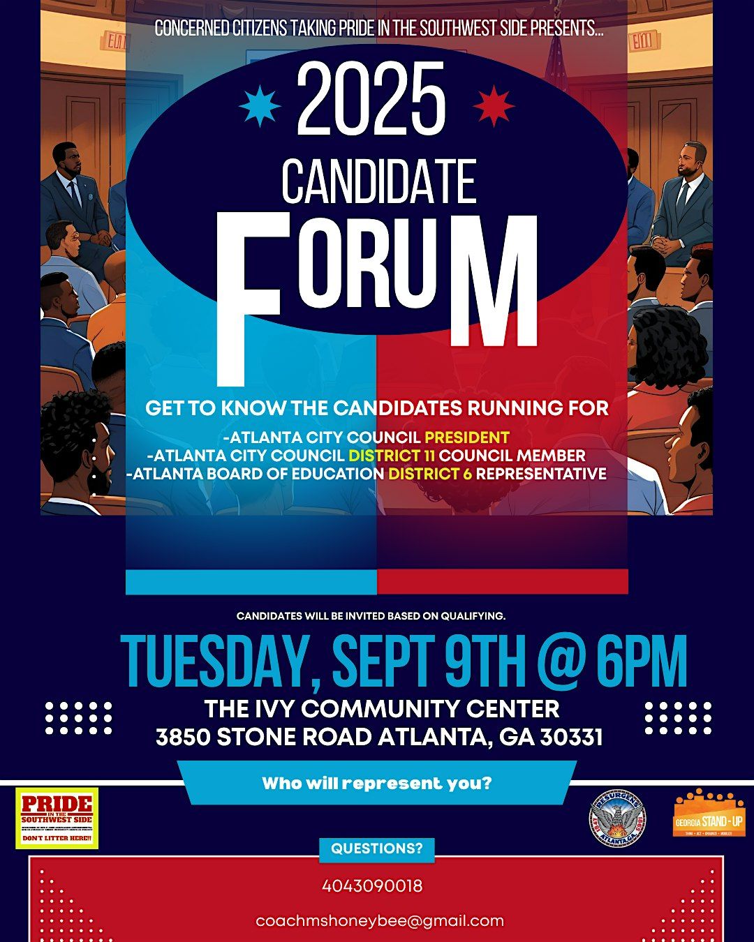 2025 District 11 and District 6 City Of Atlanta Candidate Forum