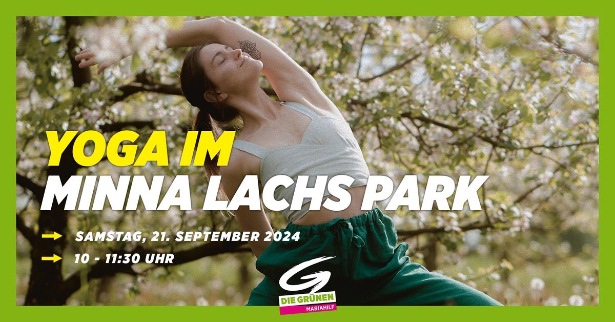 Yoga im Minna Lachs Park - Kostenlos