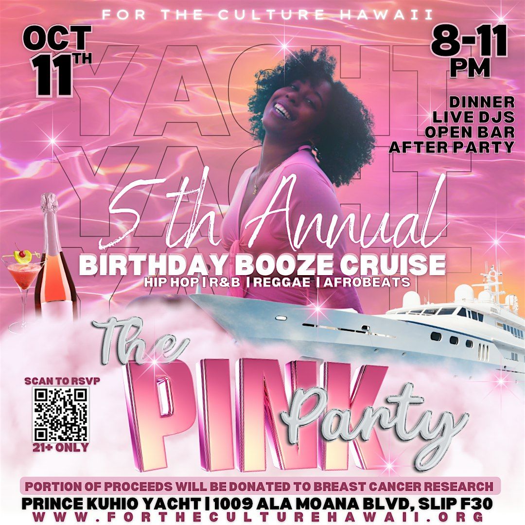 THE PINK PARTY: 5th Annual Libra Yacht Party
