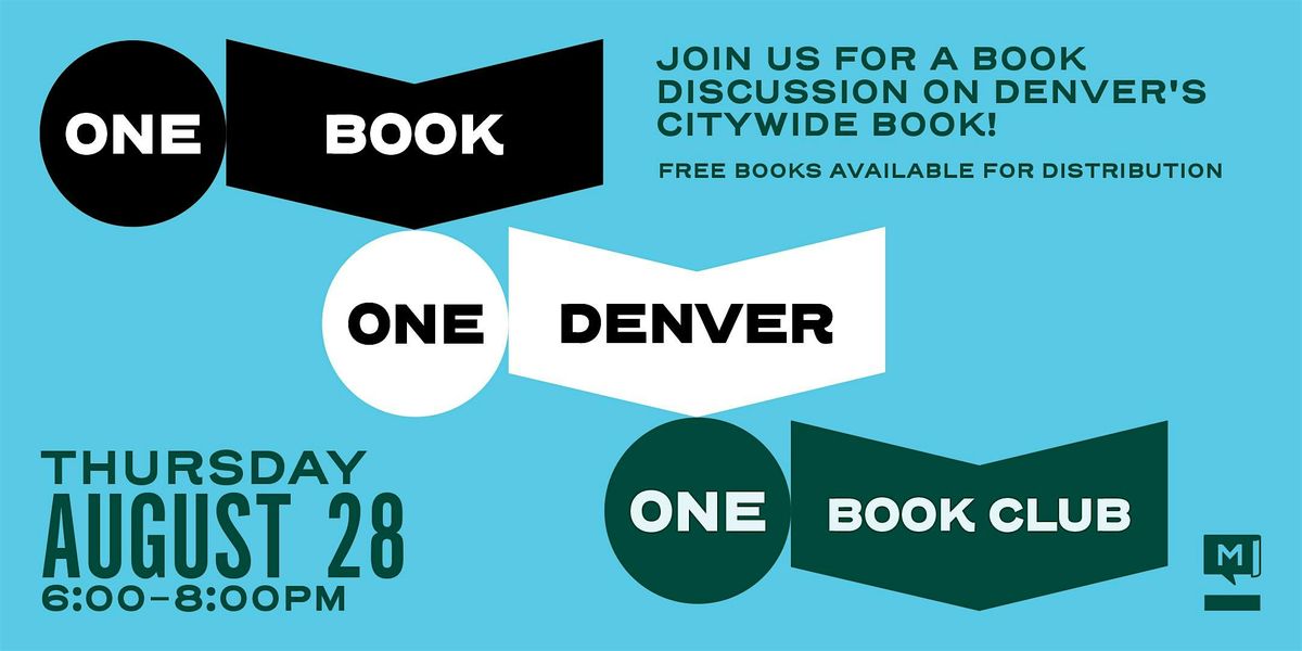 One Book One Denver One Book Club