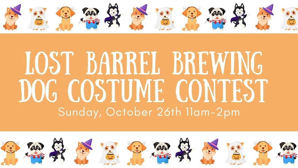 LBB Annual Dog Halloween Costume Contest & Party  at Lost Barrel Brewing