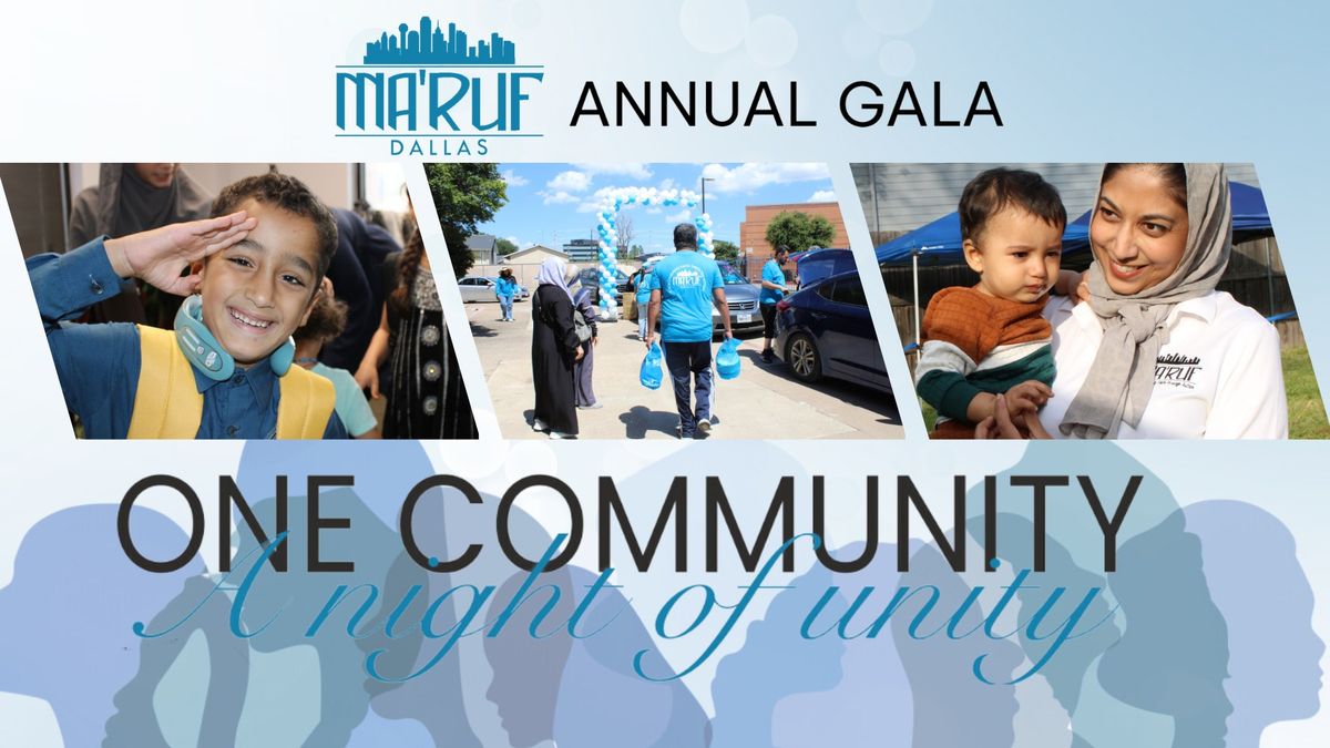 Ma'ruf Dallas Annual Gala