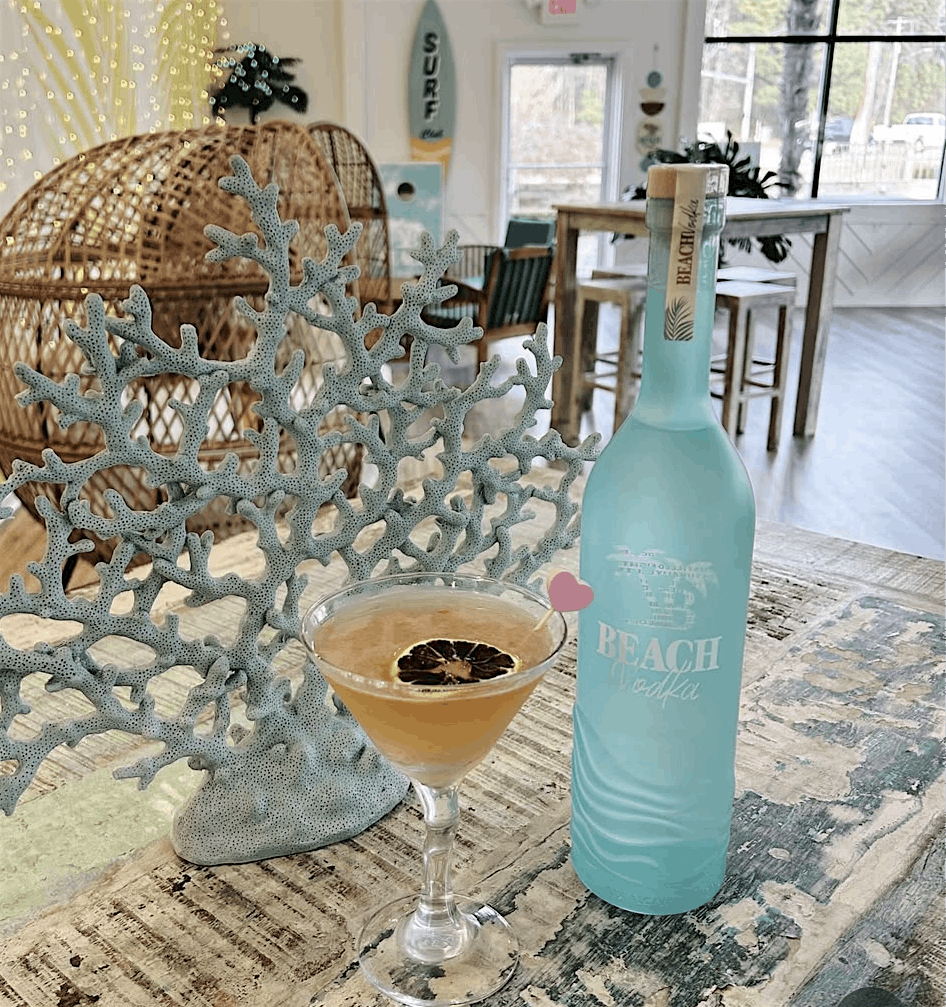 Shaken Or Stirred?  A Beachy Vodka Martini Event